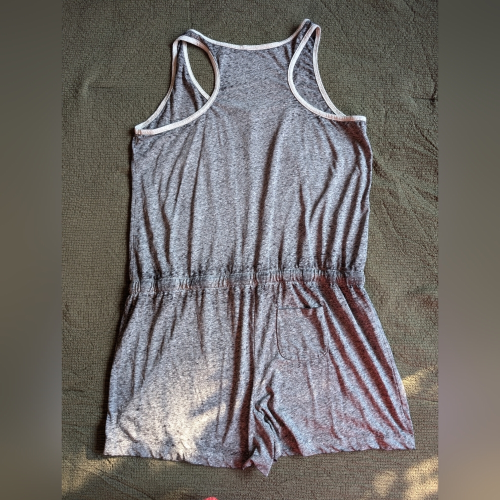 Women's Concepts Sport Heathered Charcoal Alabama Crimson Tide Squad Romper - Picture 6 of 6